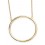 Collier cercle en Or 375/1000