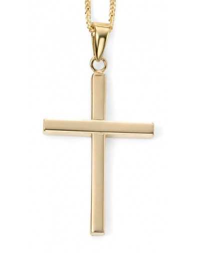 Collier croix en Or 375