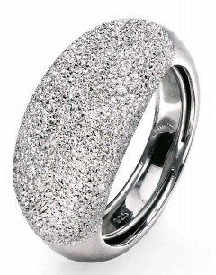 Bague coupe diamant argent 925/1000