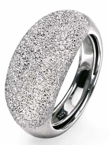 Bague coupe diamant argent 925