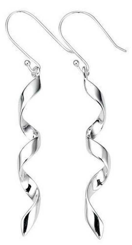 Boucle d'oreille tendance en argent 925