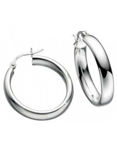 Boucle d'oreille tendance en argent 925