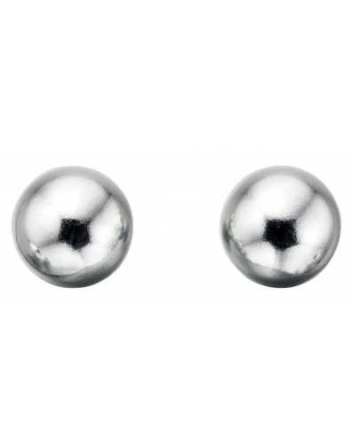 Boucle d'oreille boules en argent 925