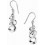 Boucle d'oreille cercles en argent 925