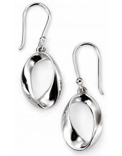 Boucle d'oreille tendance en argent 925/1000