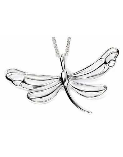 Collier libellule en argent 925