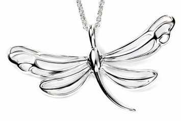 Collier Libellule en Argent 925 – L'élégance au naturel