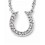 Collier fer à cheval en argent 925