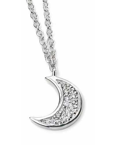 Collier lune en argent 925