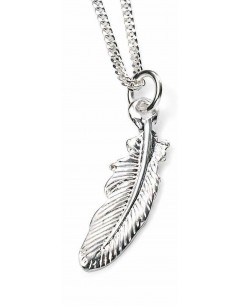 Collier plume en argent 925/1000