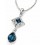 Collier cristal de Swarovski® en argent 925