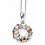 Collier coeurs plaqué or en argent 925