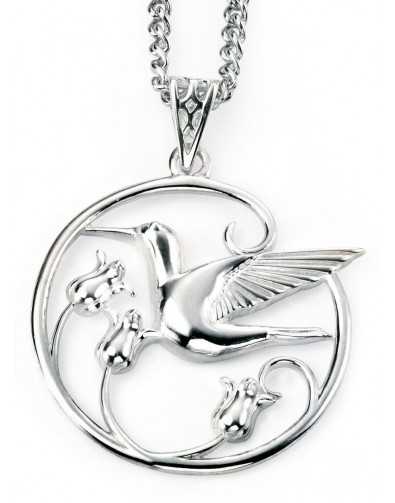 Collier Colibri en Argent 925