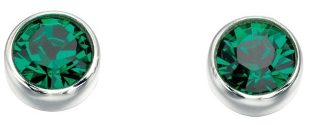 Mon-bijou - D4926g - Boucle d'oreille zirconia en argent 925/1000