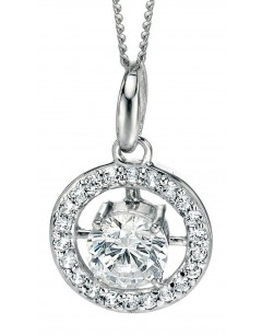 Mon-bijou - D3962 - Collier chic zirconium en argent 925/1000