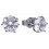 Boucle d'oreille tendance en argent 925