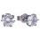 Boucle d'oreille tendance en argent 925