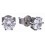 Boucle d'oreille tendance en argent 925