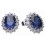 Boucle d'oreille original en argent 925