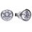 Boucle d'oreille originale en argent 925