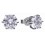 Boucle d'oreille originale en argent 925