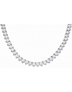 Mon-bijou - D4231 - Collier tendance de soirée en argent 925/1000