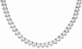 Collier tendance de soirée en argent 925