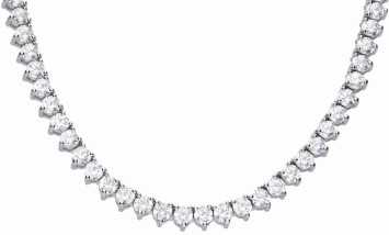 Collier tendance de soirée en argent 925