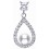 Collier perle tendance en argent 925