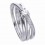 Bague tendance en argent 925