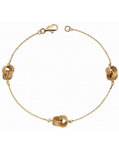 Mo-bijou - D467c - Bracelet classe en Or 375/1000