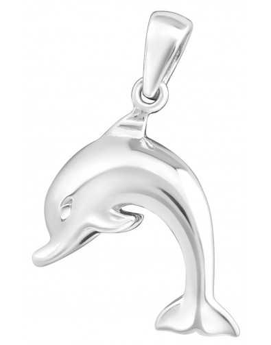 Collier tendance dauphin en argent 925