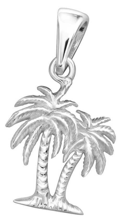 Collier palmiers en argent 925