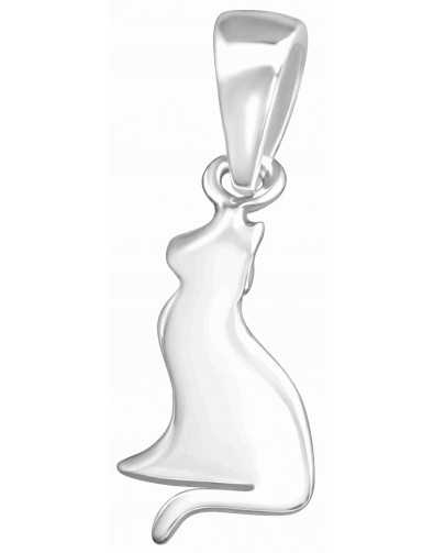 Collier petit chat en argent 925