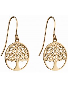 Mon-bijou - D2306 - Boucle d'oreille arbre de vie en Or 375/1000