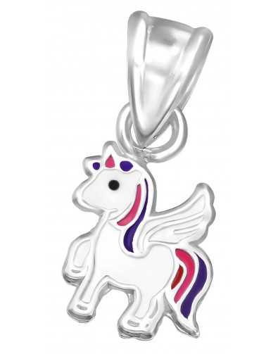 Collier Licorne pour Petite Fille en Argent 925