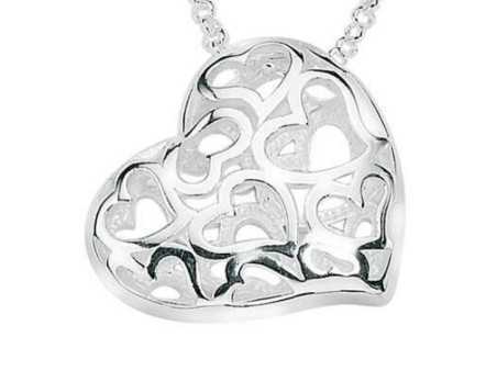 Collier coeur en argent 925