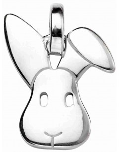 Mon-bijou - D4490 - Collier petit lapin en argent 925/1000