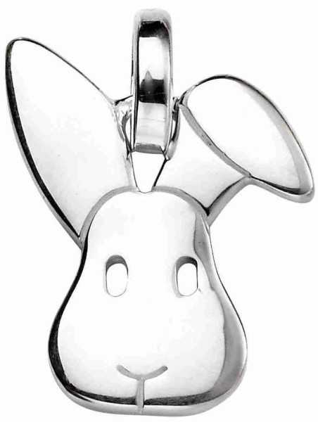 Collier petit lapin en argent 925