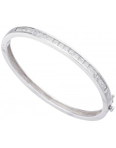 Bracelet chic zirconia en argent 925/1000