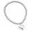 Bracelet perle coeur en argent 925