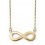 Collier infini en Or 375