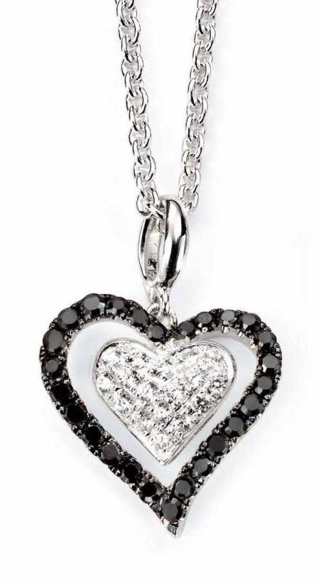 Collier Coeur en argent 925/1000