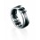 Bague chic en acier inoxydable