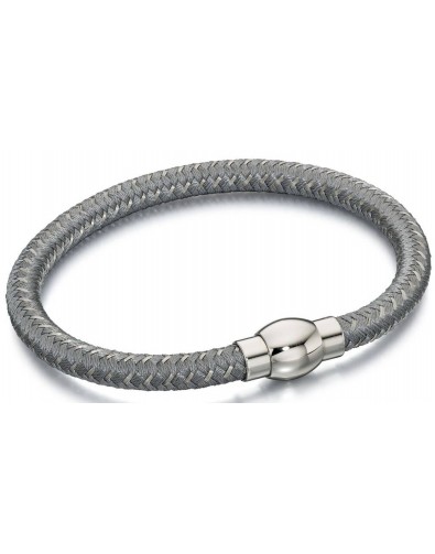 Mon-bijou - D4735c - Bracelets chic en nylon et acier inoxydable