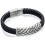 Mon-bijou - D4722 - Bracelets chic cuir en acier oxydées