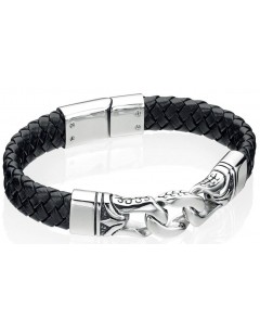 Mon-bijou - D3897 - Bracelets chic cuir en acier oxydées