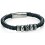 Mon-bijou - D4211 - Bracelets chic cuire en acier inoxydable