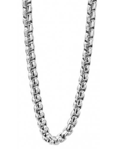 Collier chic en acier inoxydable