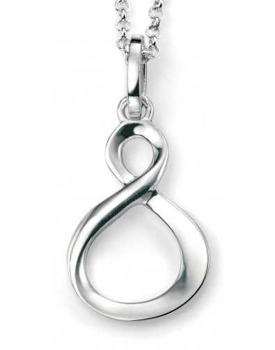 Collier tendance infini en argent 925